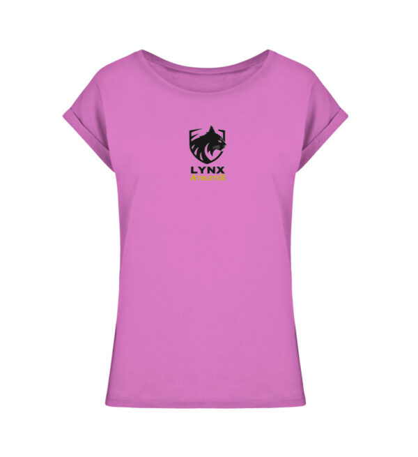 shoulder shirt - Ladies Extended Shoulder Tee-5759