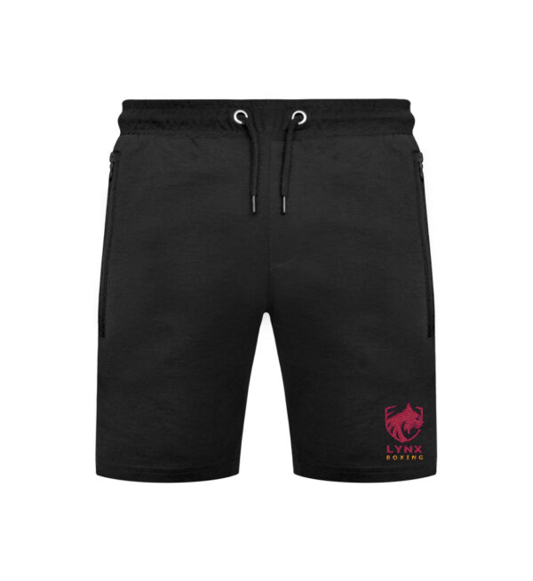 shorts blue black - Unisex Sweatshorts mit Stick-16