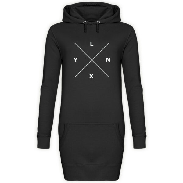 LYNX Long Hoodie - Damen Hoodie-Kleid-1624