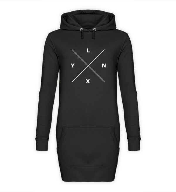 LYNX Long Hoodie - Damen Hoodie-Kleid-1624