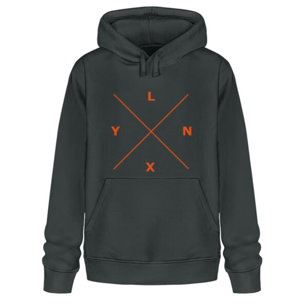 LYNX Orange Line - Drummer Hoodie - Unisex Organic Hoodie 2.0 ST/ST-7068