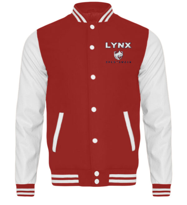 LYNX ATHLETIX - College-Jacket - College Sweatjacke mit Stick-6756