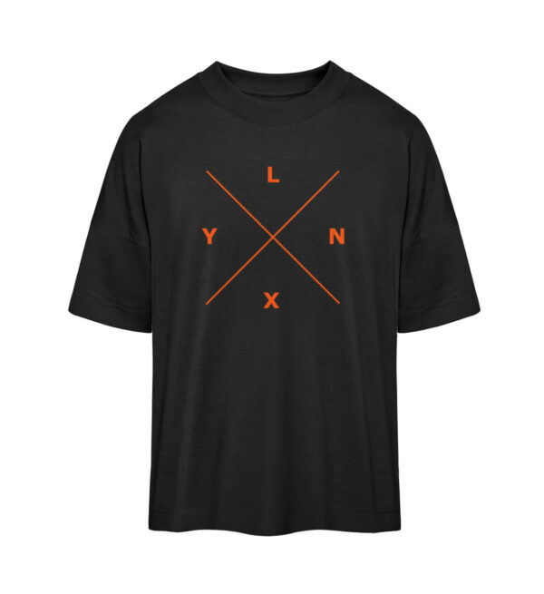 LYNX Orange Line - Oversized Shirt - Organic Oversized Shirt ST/ST-16