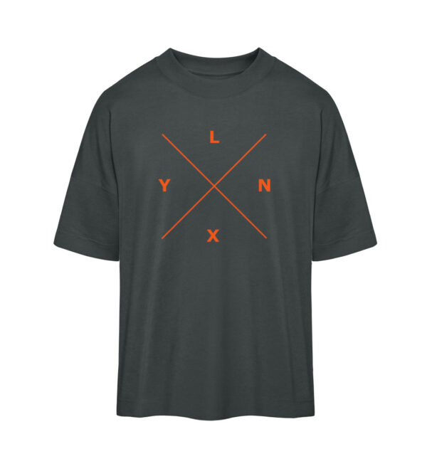 LYNX Orange Line - Oversized Shirt - Organic Oversized Shirt ST/ST-7068