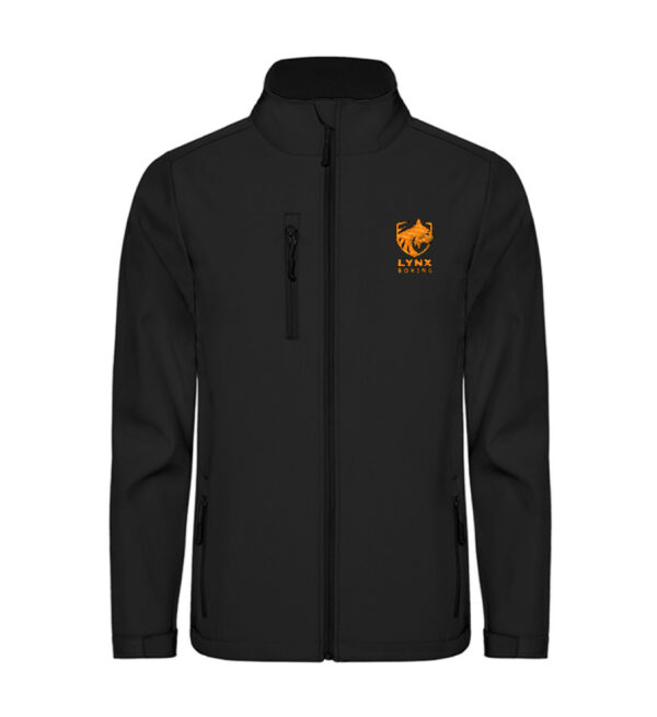 LYNX Softshell Jacket - Orange Line - Stick Logo Boxing - Unisex Softshell Jacket mit Stick-16