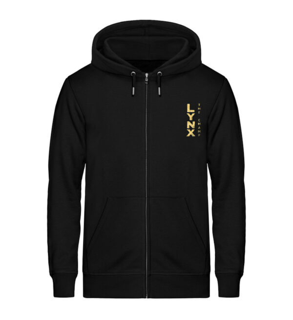 Connecter Zipper Hoodie Stick - LYNX "The Champ" - Unisex Organic Zipper mit Stick ST/ST-16