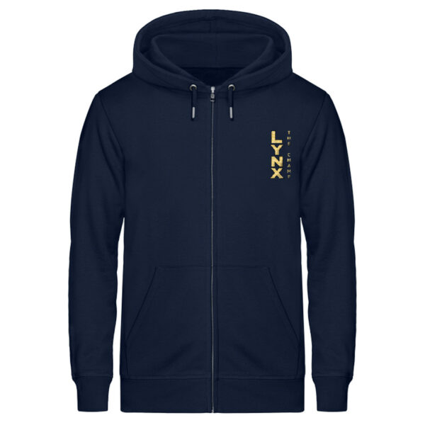 Connecter Zipper Hoodie Stick - LYNX "The Champ" - Unisex Organic Zipper mit Stick ST/ST-6959