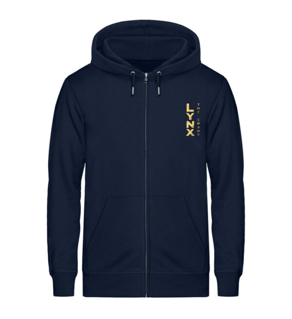 Connecter Zipper Hoodie Stick - LYNX "The Champ" - Unisex Organic Zipper mit Stick ST/ST-6959