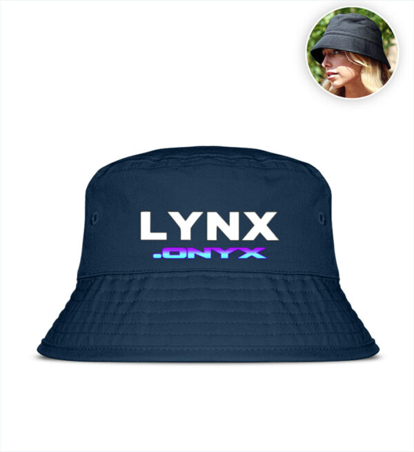 LYNX .onyx Hat - Organic Bucket Hat mit Stick-7024