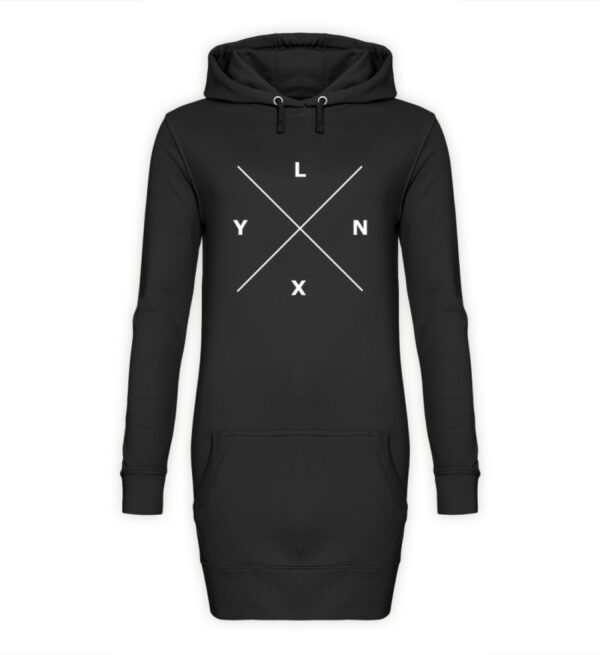 LYNX Long Hoodie – Damen Hoodie-Kleid - Damen Hoodie-Kleid-1624