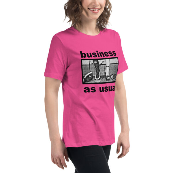 Damen Shirt "Business as usual" – Bild 3