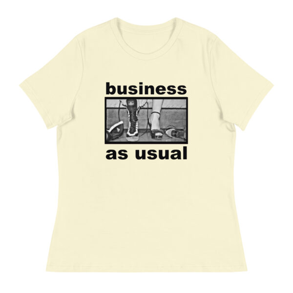 Damen Shirt "Business as usual" – Bild 52