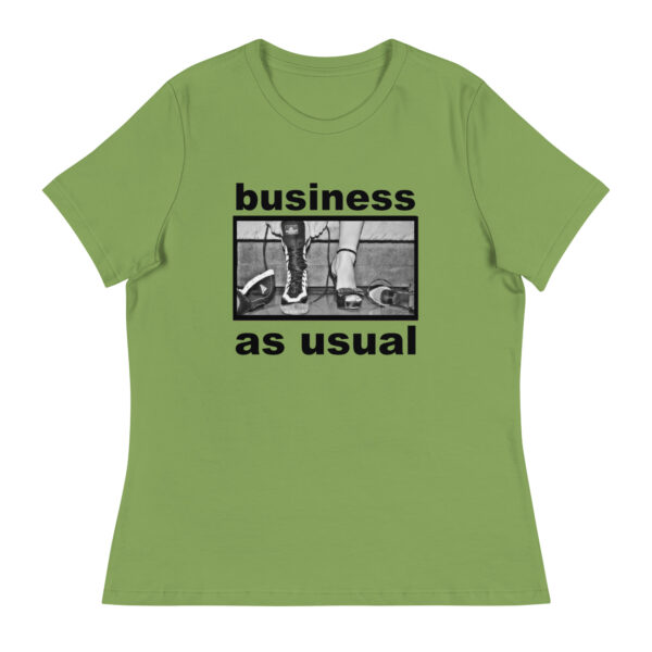 Damen Shirt "Business as usual" – Bild 36