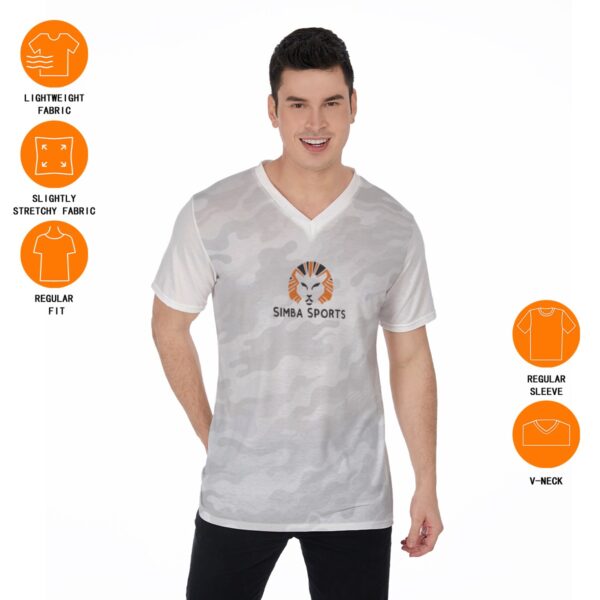 SIMBA Sports Shirt V-Neck – Bild 6