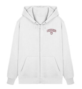 LYNXBOXING Connector ZIP-Hoodie - Stick-Logo - Unisex Organic Zipper mit Stick ST/ST-3