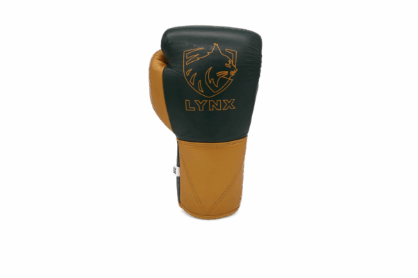 LYNX - "APEX Pro" - Grün/Gold - Echtleder – Bild 5