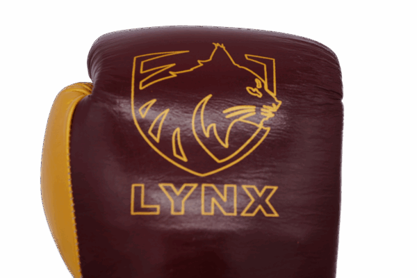 LYNX - "APEX Pro" - Rot/Gold - Echtleder – Bild 3
