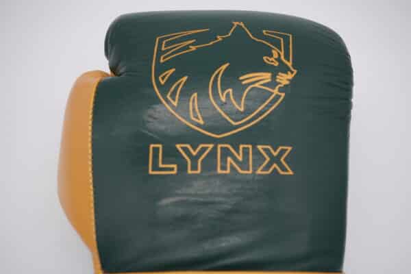 LYNX - "APEX Pro" - Grün/Gold - Echtleder – Bild 6