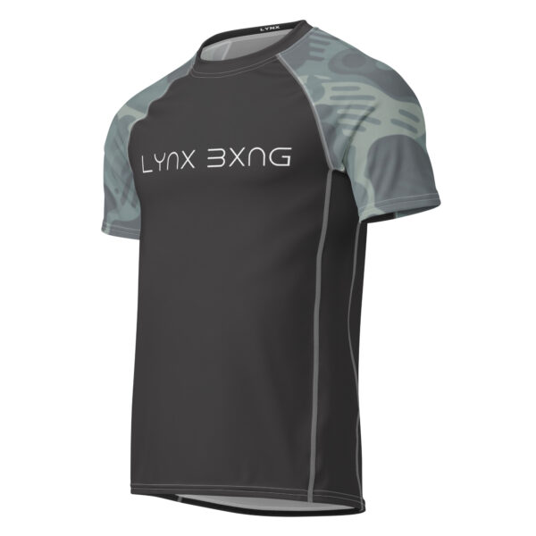 LYNX BXNG - Combat-Shirt - Camo - grey