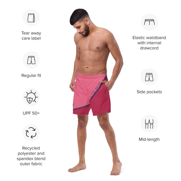 LYNX Pink-Schwimmshorts – Bild 7