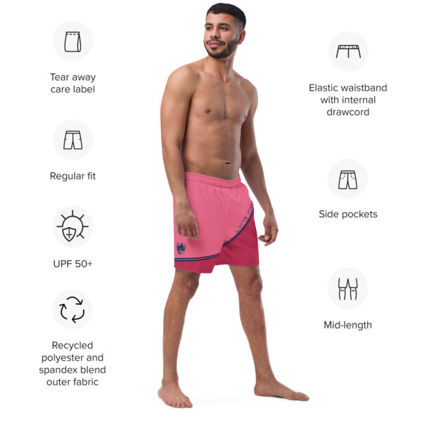 LYNX Pink-Schwimmshorts – Bild 8