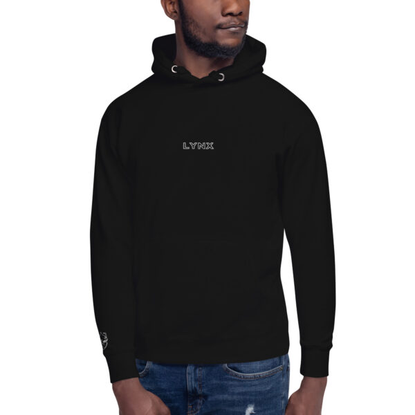 LYNX Outline - Small Logo Stick - Hoodie – Bild 7