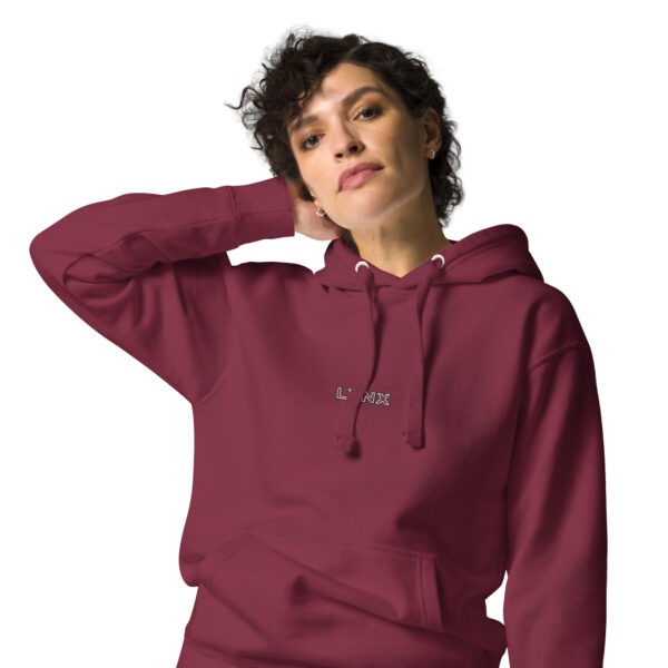 LYNX Outline - Small Logo Stick - Hoodie – Bild 64