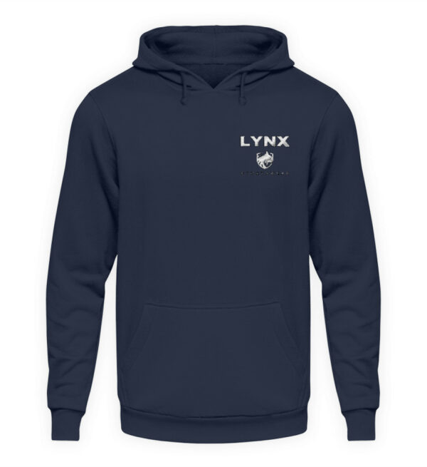 LYNX Sportswear Hoodie - High Comfort - Stick-Logo White - Unisex Hoodie mit Stick-1698