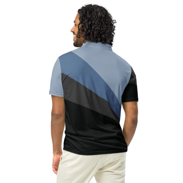 Blue Combo Polo-Shirt – Bild 5