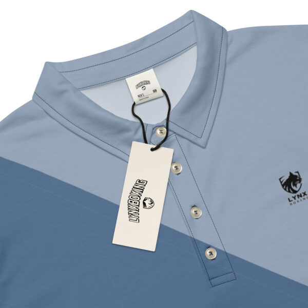 Blue Combo Polo-Shirt – Bild 4