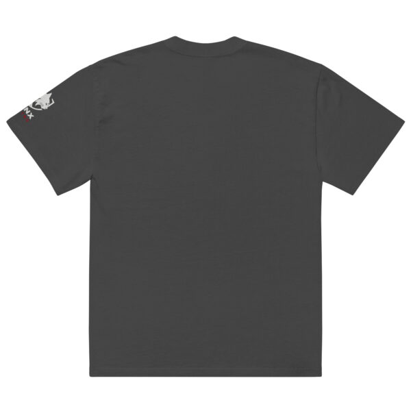 Slogan - Oversized T-Shirt mit verwaschenem Look – Bild 18