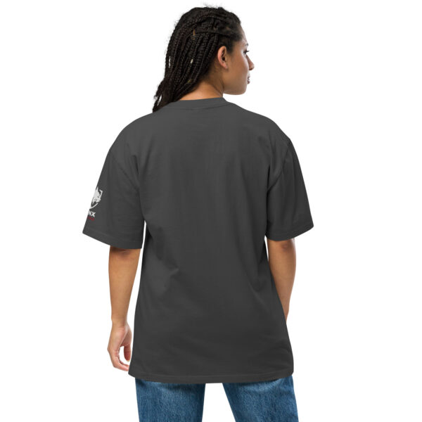 Slogan Oversized T-Shirt mit verwaschenem Look – Bild 9