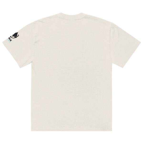 Slogan - Oversized T-Shirt mit verwaschenem Look – Bild 28