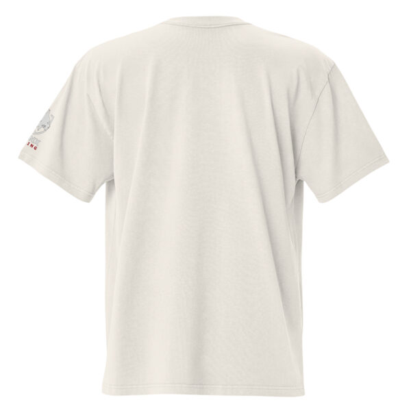 Slogan Oversized T-Shirt mit verwaschenem Look – Bild 26