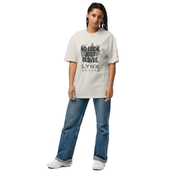 Slogan Oversized T-Shirt mit verwaschenem Look – Bild 28