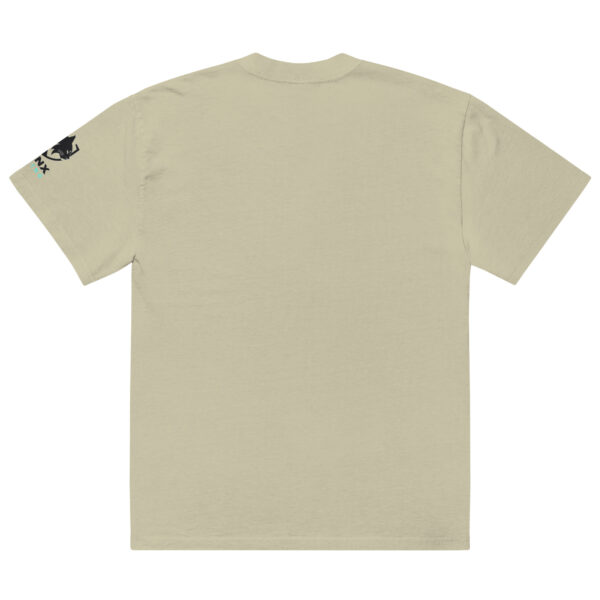 Slogan - Oversized T-Shirt mit verwaschenem Look – Bild 26