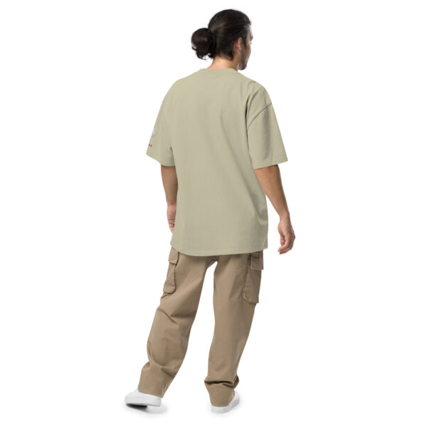 Slogan Oversized T-Shirt mit verwaschenem Look – Bild 20