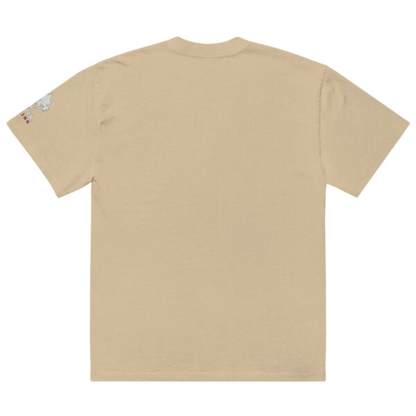 Slogan - Oversized T-Shirt mit verwaschenem Look – Bild 21