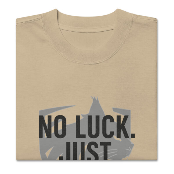 Slogan Oversized T-Shirt mit verwaschenem Look – Bild 18