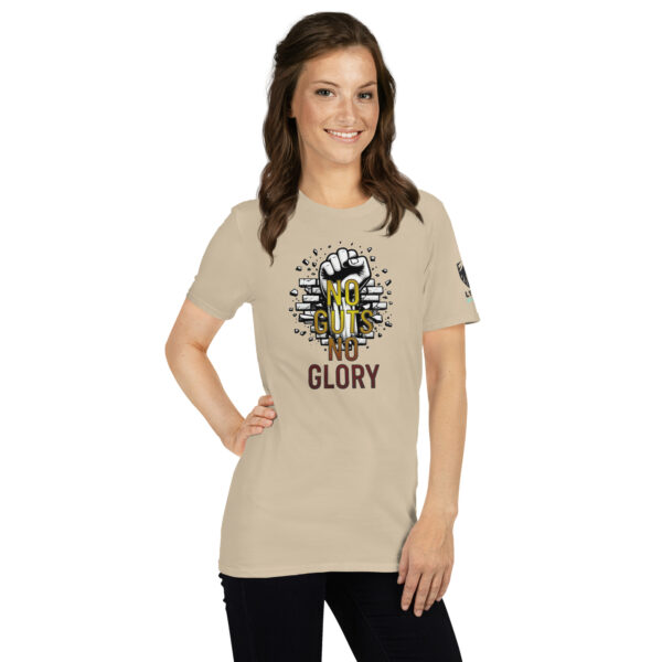 Slogan Shirt - No Guts No Glory – Bild 49