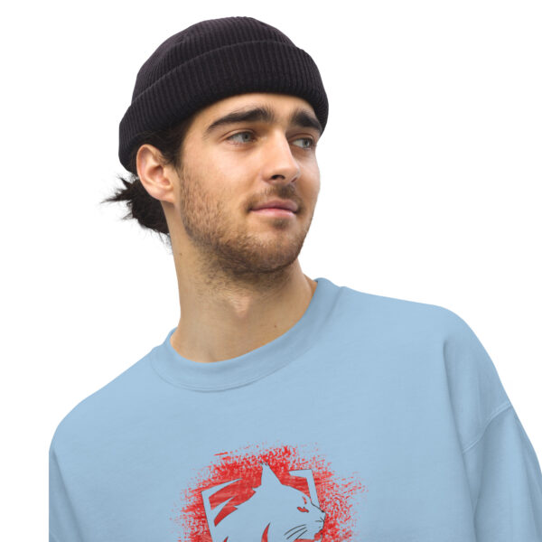 LYNX D-Style BXNG Shirt Red Line - Unisex Pullover – Bild 3