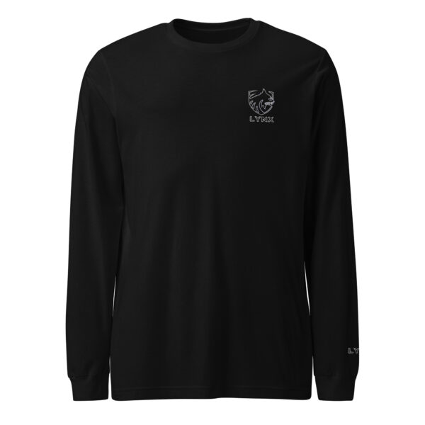 Langärmeliges Outline Style T-Shirt - Stick-Logo