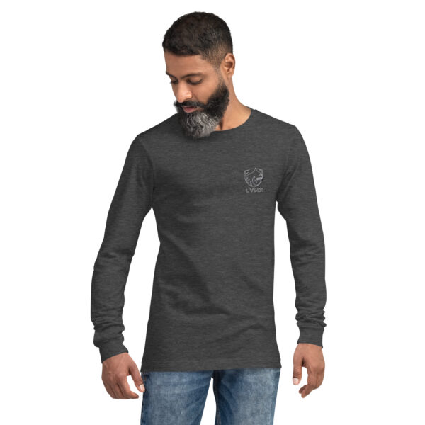Langärmeliges Outline Style T-Shirt - Stick-Logo – Bild 28