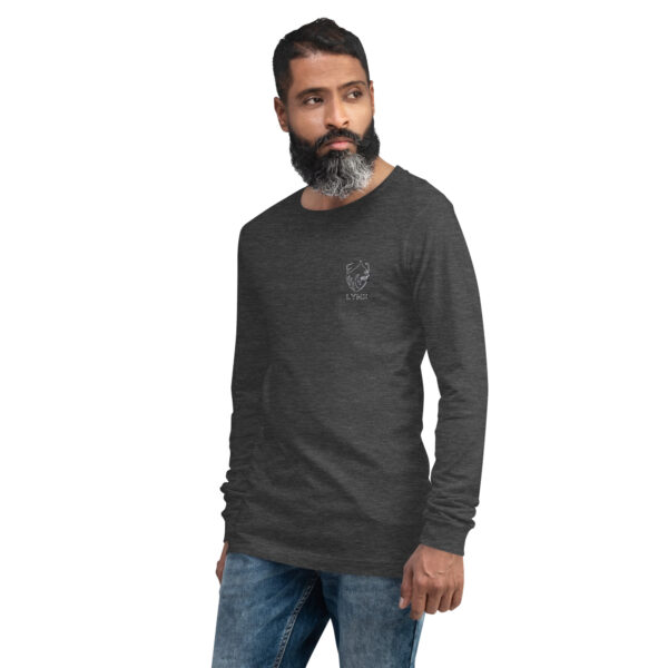 Langärmeliges Outline Style T-Shirt - Stick-Logo – Bild 22