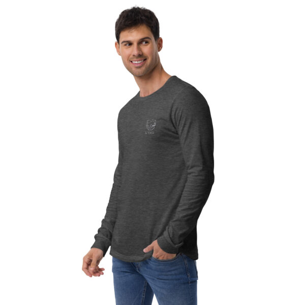 Langärmeliges Outline Style T-Shirt - Stick-Logo – Bild 23