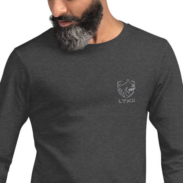 Langärmeliges Outline Style T-Shirt - Stick-Logo – Bild 29