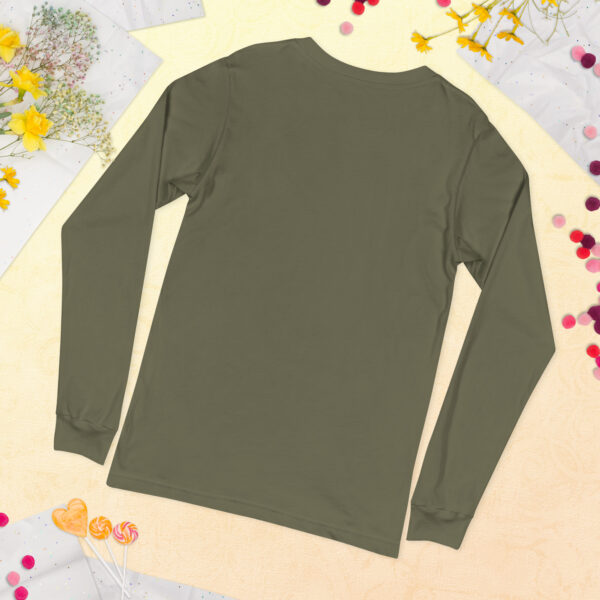 Langärmeliges Outline Style T-Shirt - Stick-Logo – Bild 31