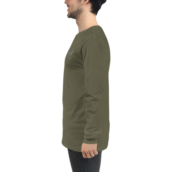Langärmeliges Outline Style T-Shirt - Stick-Logo – Bild 36