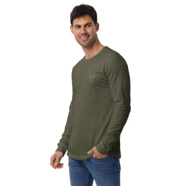 Langärmeliges Outline Style T-Shirt - Stick-Logo – Bild 32