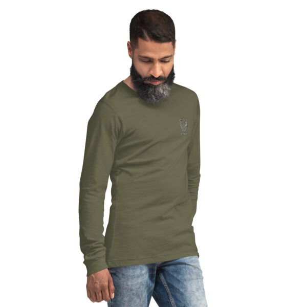 Langärmeliges Outline Style T-Shirt - Stick-Logo – Bild 33
